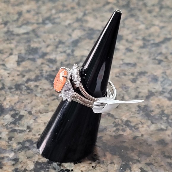 Bomb Party RBP6131 HALO "Everyday Magic" Tangerine Ice Crystal Sz 6 - Picture 4 of 5